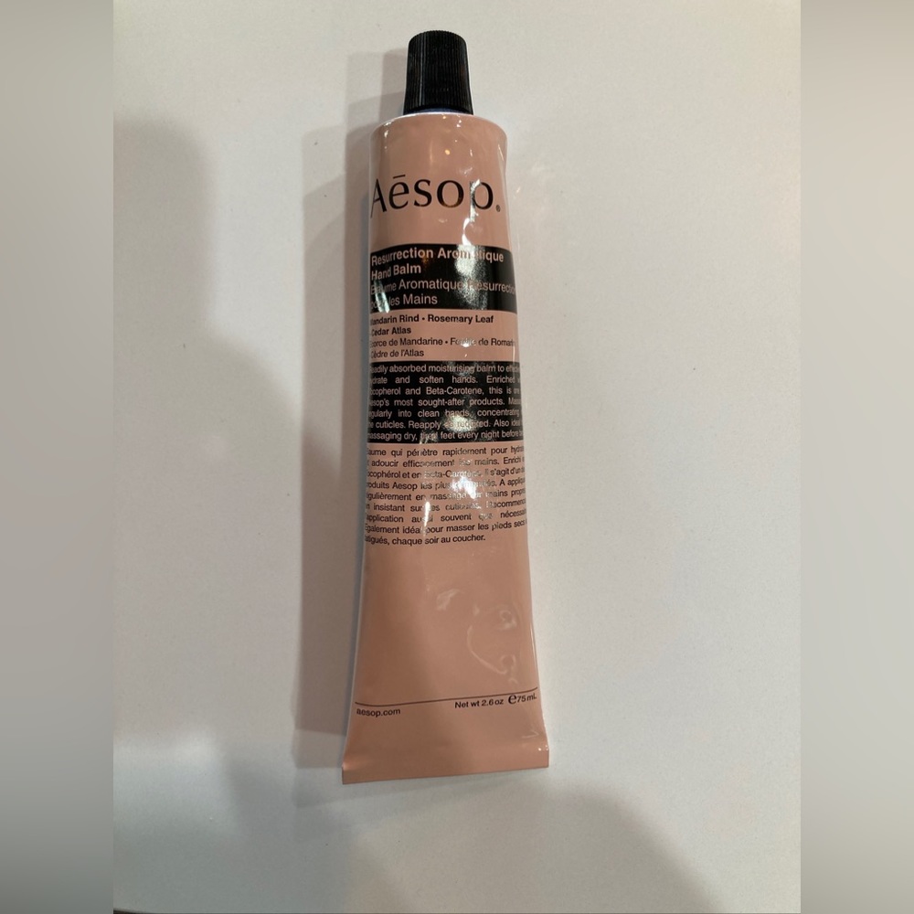 New Aesop Resurrection Aromatique Hand Balm 2.6oz